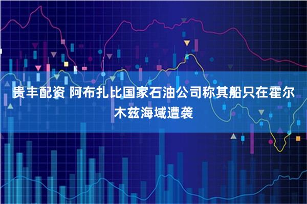 贵丰配资 阿布扎比国家石油公司称其船只在霍尔木兹海域遭袭